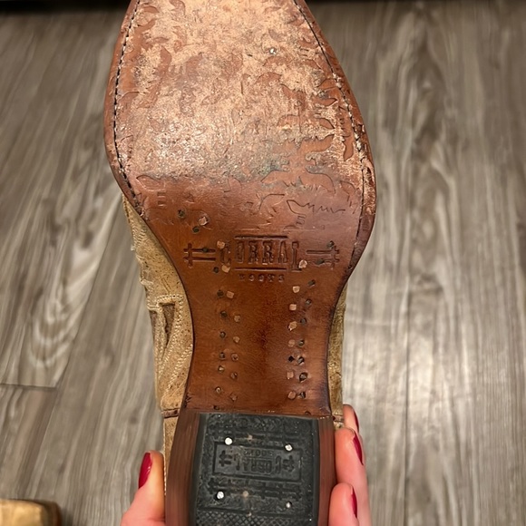 Corral Womens Shoes Corral Crackle Distressed Antique Saddle Boot. Size 7M - Picture 8 of 9